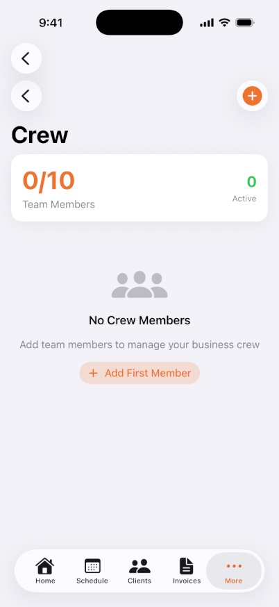 Crew splits