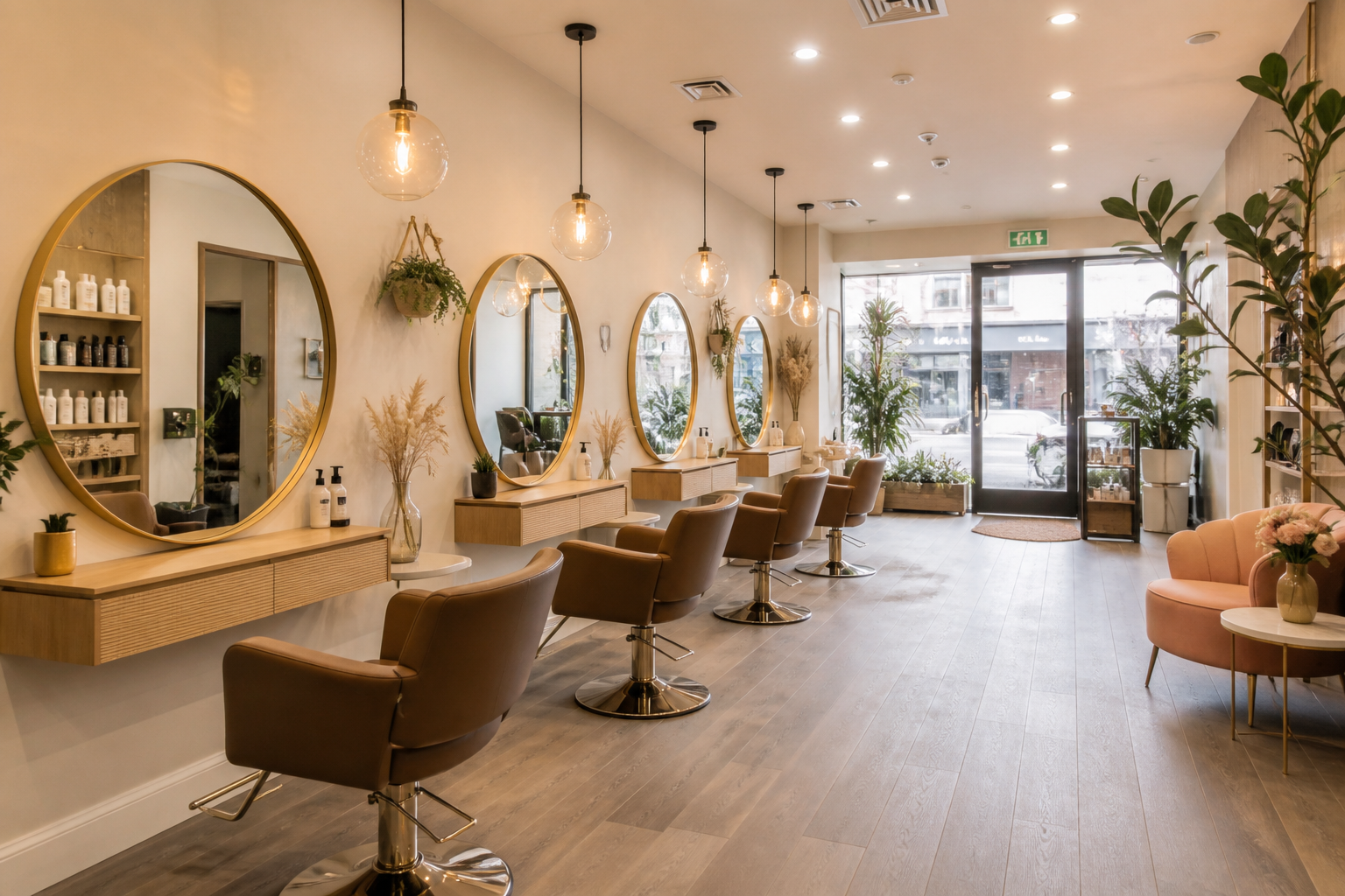 Interieur van Salon Boven