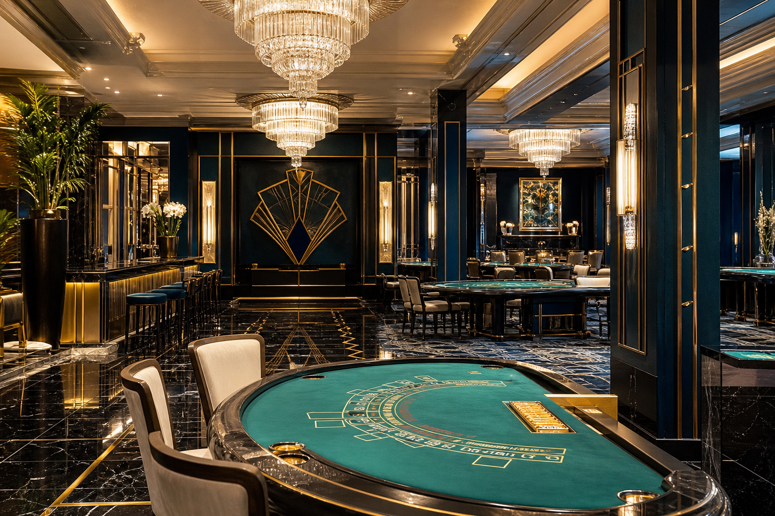 Nordlys Casino spillegulv